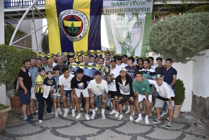 Bodrum Fenerbahçeliler Derneği Bodrumspor’un gençlerini ağırladı