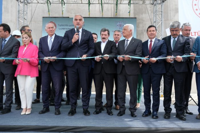 Kültür ve Turizm Bakanlığı’nın altyapı yatırımı hizmete açıldı